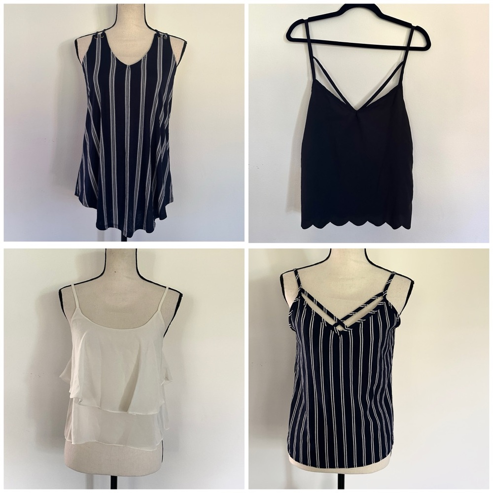 Bundle of 4 small tank tops
